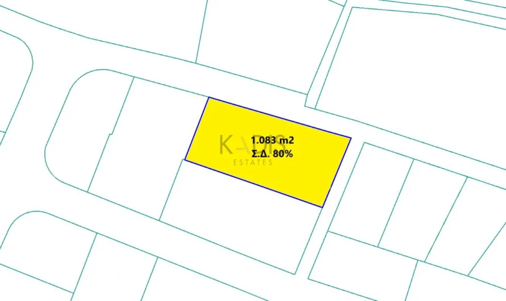 1,083m² Plot for Sale in Latsia, Nicosia District