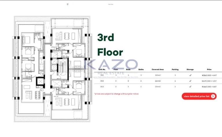 3 Bedroom Apartment for Sale in Limassol District