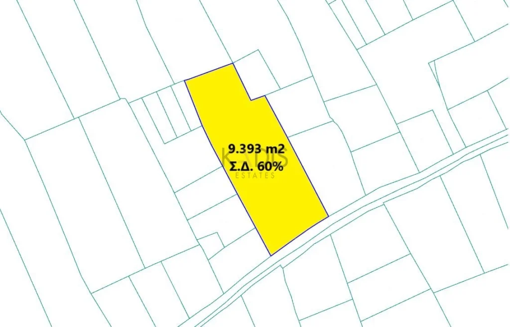 9,393m² Plot for Sale in Dali, Nicosia District
