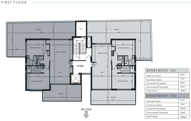 2 Bedroom Apartment for Sale in Limassol – Agia Fyla