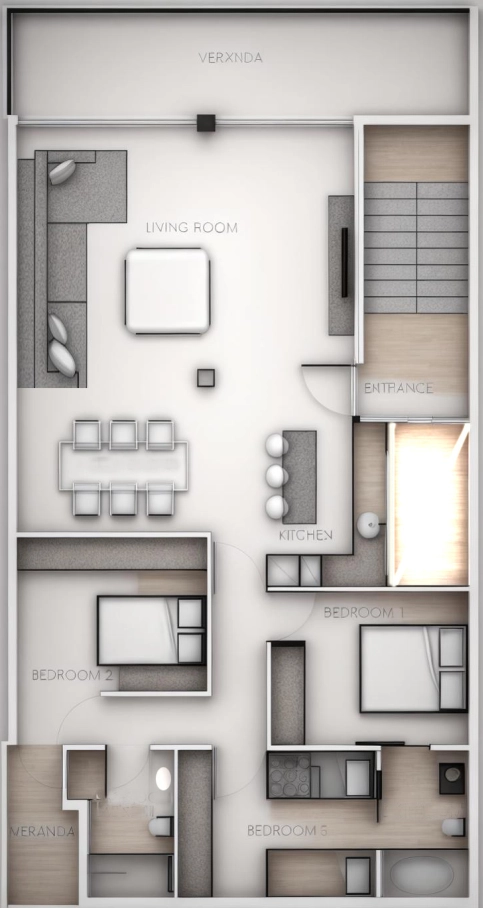 3 Bedroom Apartment for Rent in Limassol District