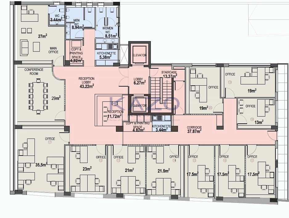 480m² Office for Rent in Limassol District