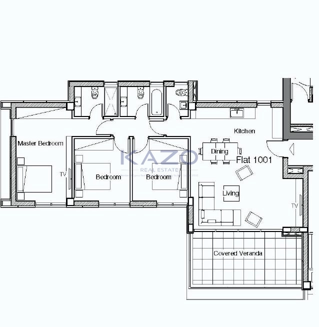 3 Bedroom Apartment for Rent in Limassol District