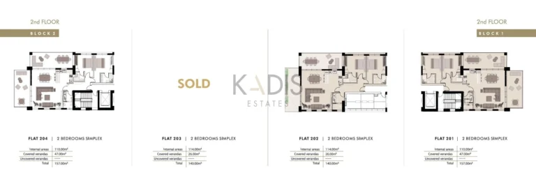 2 Bedroom Apartment for Sale in Limassol District