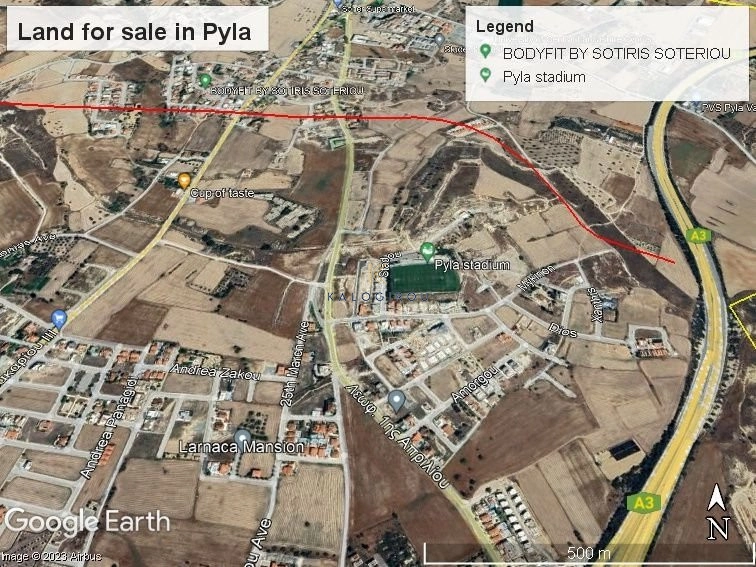 4,718m² Plot for Sale in Pyla, Larnaca District