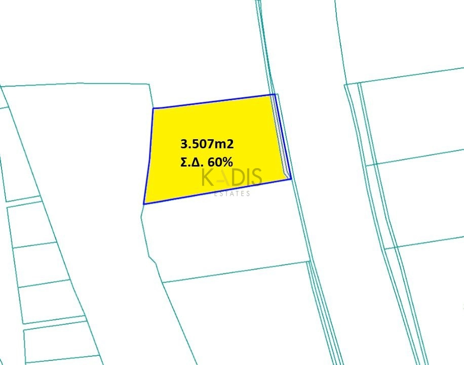 3,507m² Plot for Sale in Dali, Nicosia District