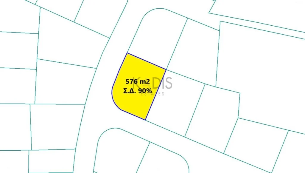 576m² Plot for Sale in Dali, Nicosia District