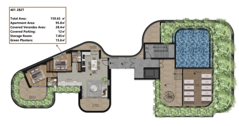 2 Bedroom Apartment for Sale in Paphos District