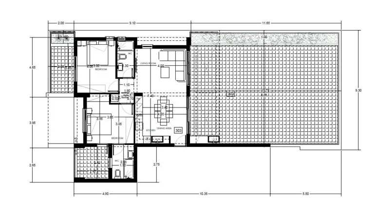 2 Bedroom Apartment for Sale in Limassol – Zakaki