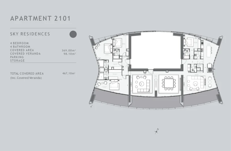 4 Bedroom Apartment for Sale in Limassol