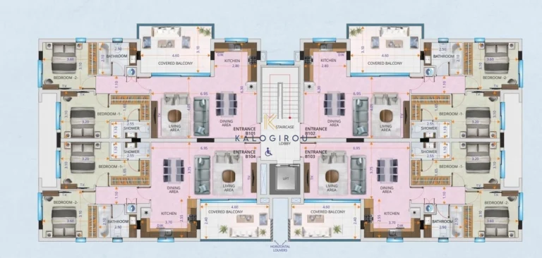 2 Bedroom Apartment for Sale in Kiti, Larnaca District