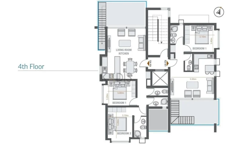 1 Bedroom Apartment for Sale in Larnaca District