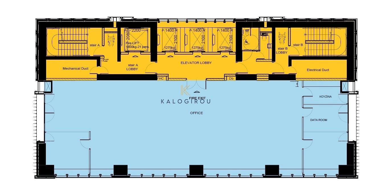 285m² Office for Rent in Limassol – Agia Zoni