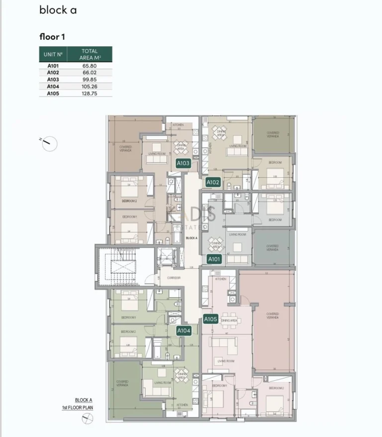 2 Bedroom Apartment for Sale in Limassol – Zakaki