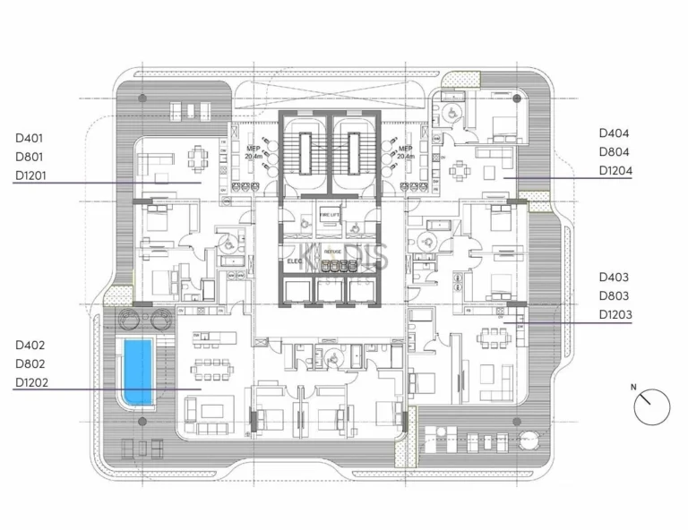 2 Bedroom Apartment for Sale in Limassol – Agios Athanasios