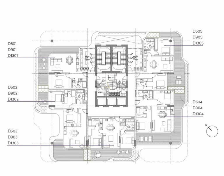 3 Bedroom Apartment for Sale in Limassol – Agios Athanasios