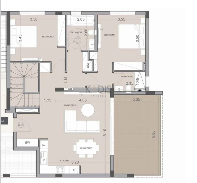2 Bedroom Apartment for Sale in Limassol District