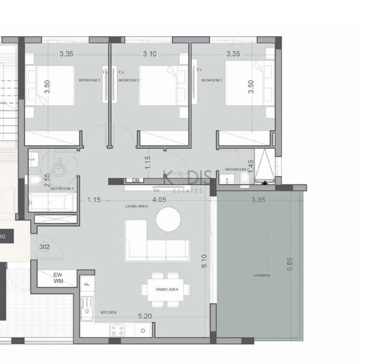 3 Bedroom Apartment for Sale in Limassol District