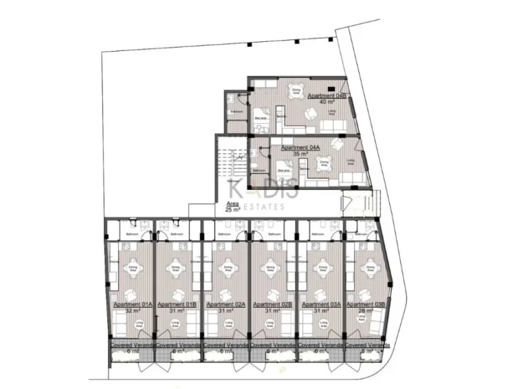 1 Bedroom Apartment for Sale in Limassol District