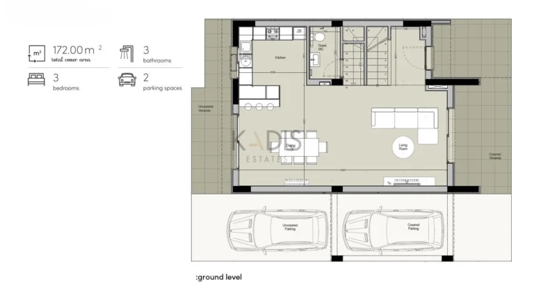 3 Bedroom House for Sale in Oroklini, Larnaca District