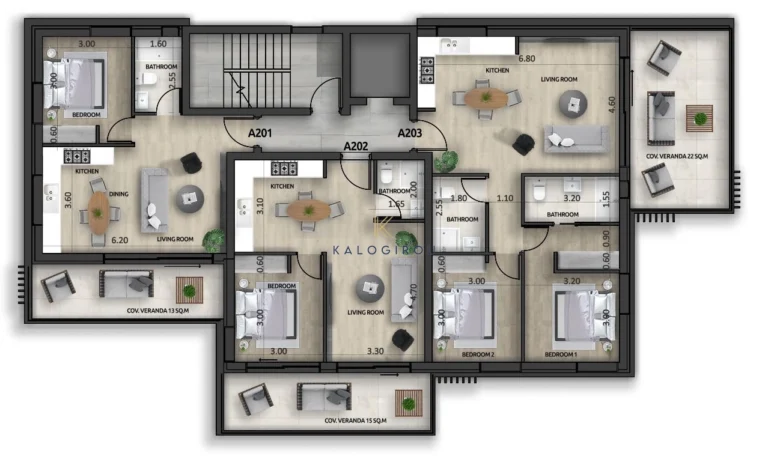 1 Bedroom Apartment for Sale in Larnaca District