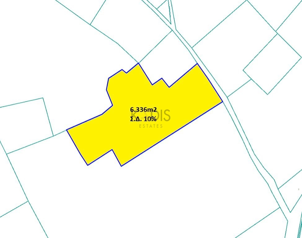 6,336m² Plot for Sale in Nicosia District