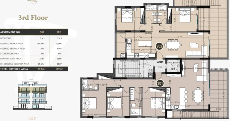 3 Bedroom Apartment for Sale in Germasogeia, Limassol District