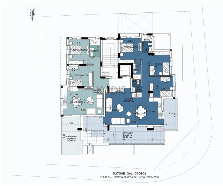 2 Bedroom Apartment for Sale in Aglantzia, Nicosia District