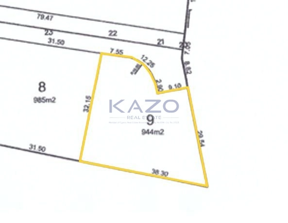 944m² Plot for Sale in Limassol – Agios Athanasios