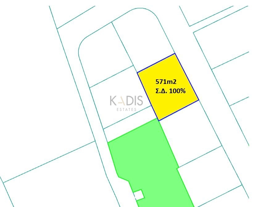 571m² Plot for Sale in Limassol – Zakaki