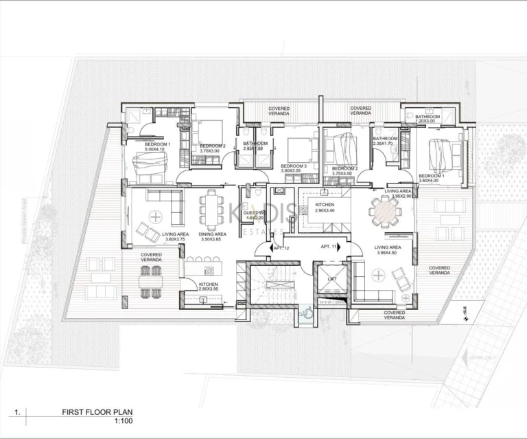 2 Bedroom Apartment for Sale in Limassol – Agios Athanasios