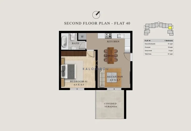 1 Bedroom Apartment for Sale in Pyla, Larnaca District