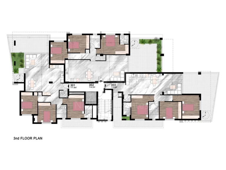 3 Bedroom Apartment for Sale in Limassol – Panthea
