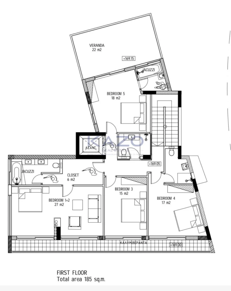 737m² House for Sale in Agios Tychonas, Limassol District