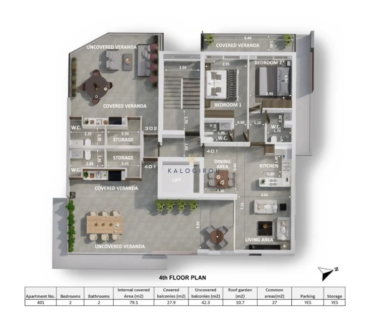 2 Bedroom Apartment for Sale in Drosia, Larnaca District