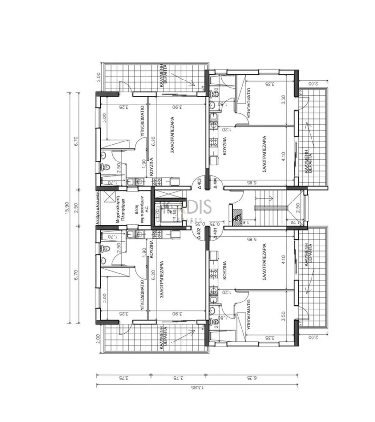 1 Bedroom Apartment for Sale in Aglantzia, Nicosia District