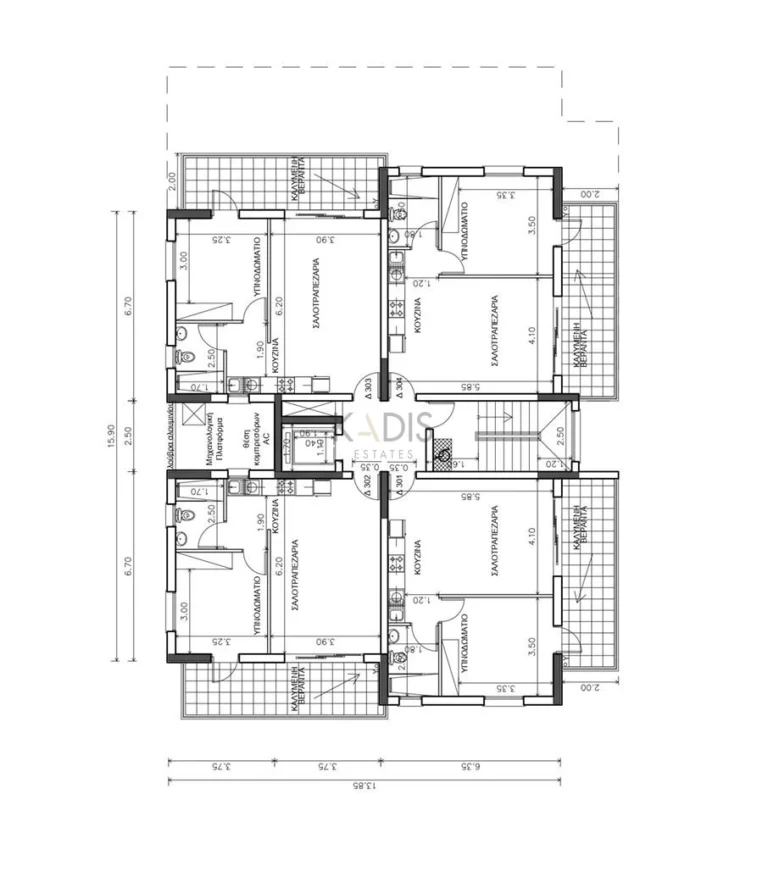 1 Bedroom Apartment for Sale in Aglantzia, Nicosia District