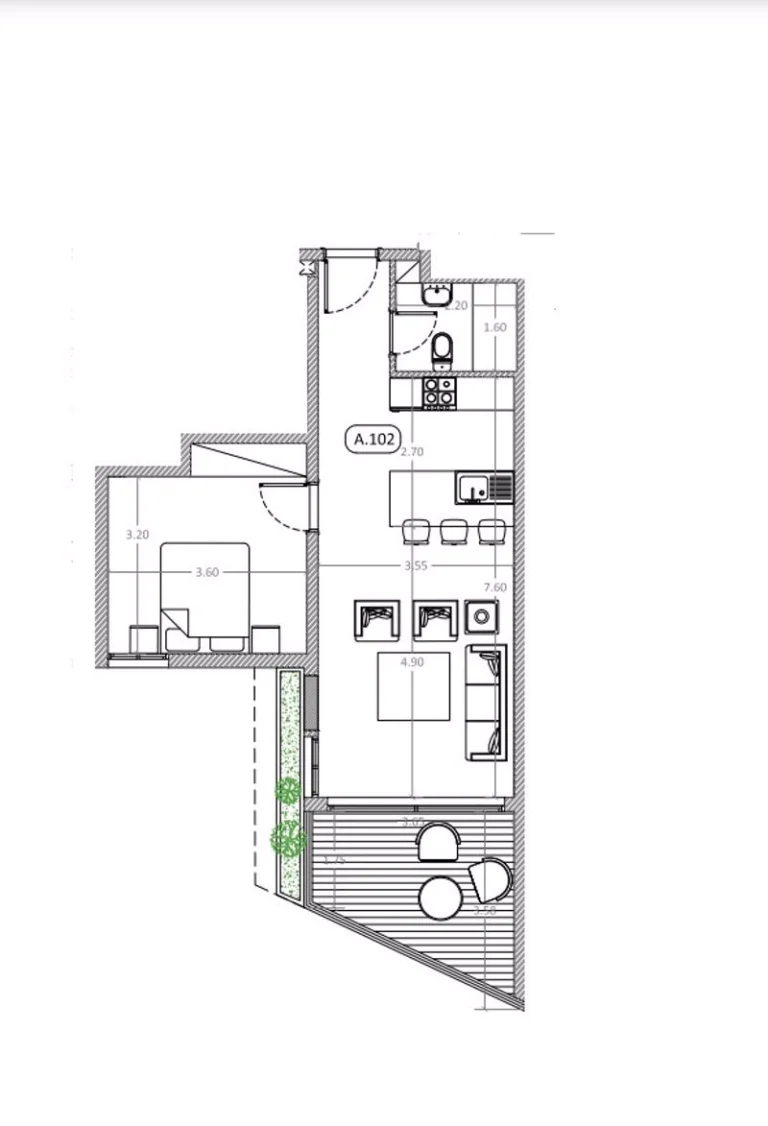 1 Bedroom Apartment for Sale in Nicosia – Lykavitos