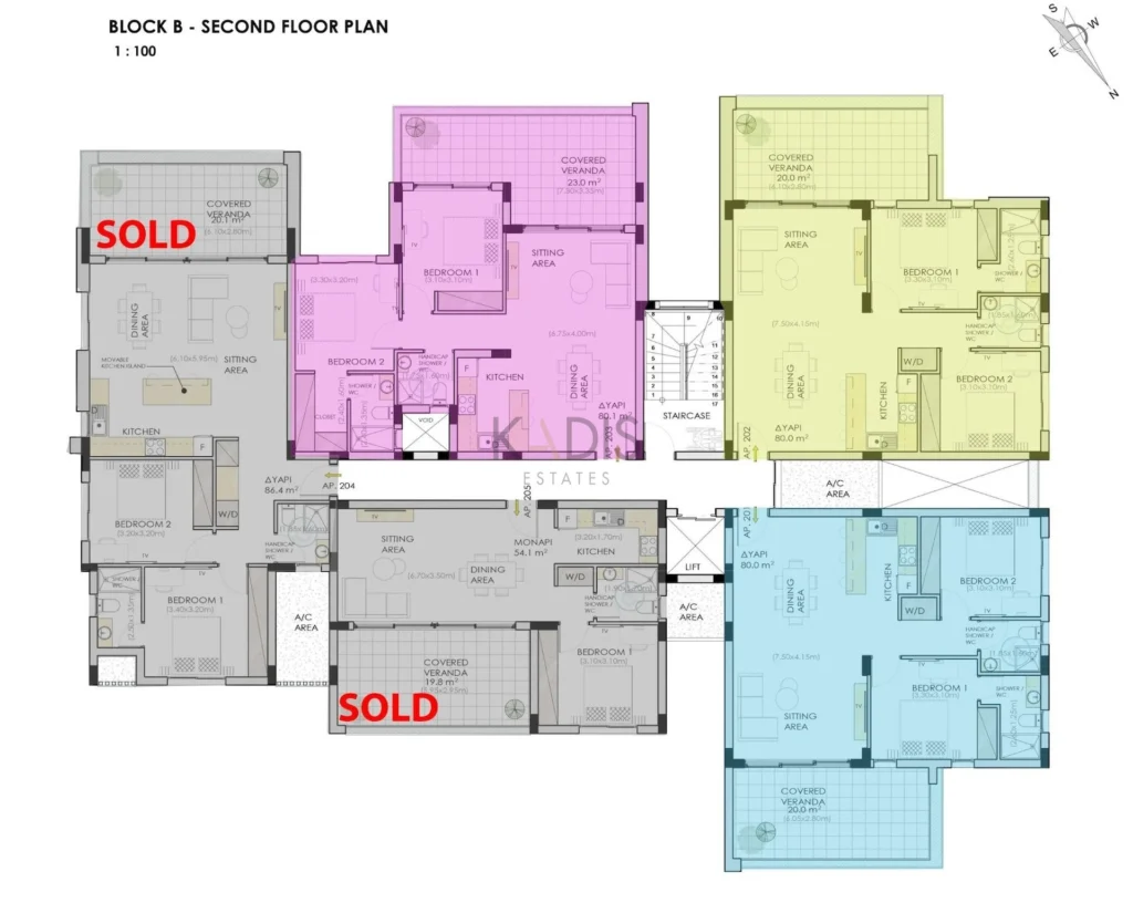 2 Bedroom Apartment for Sale in Nicosia District