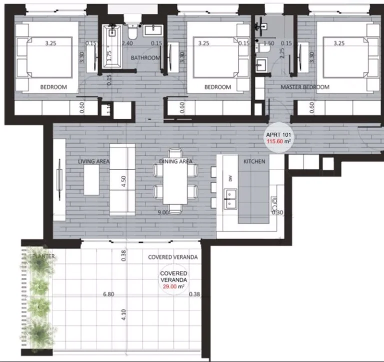 3 Bedroom Apartment for Sale in Limassol District