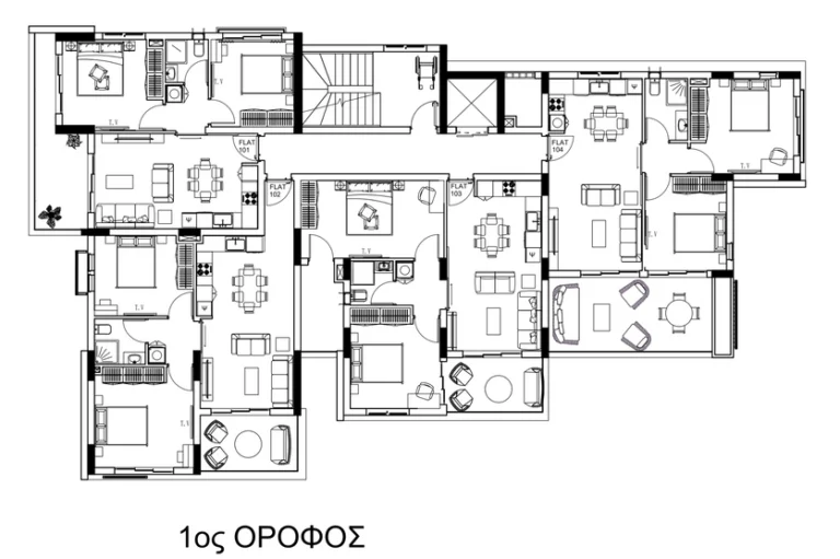 3 Bedroom Apartment for Sale in Paphos – Moutallos