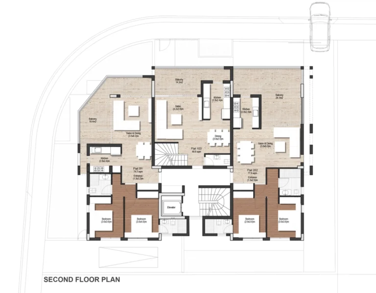 2 Bedroom Apartment for Sale in Livadia Larnakas, Larnaca District