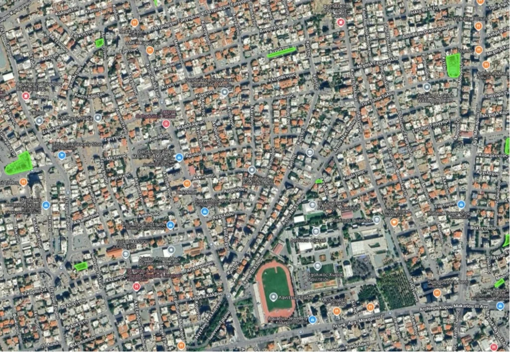 1,186m² Plot for Sale in Limassol – Agios Nektarios
