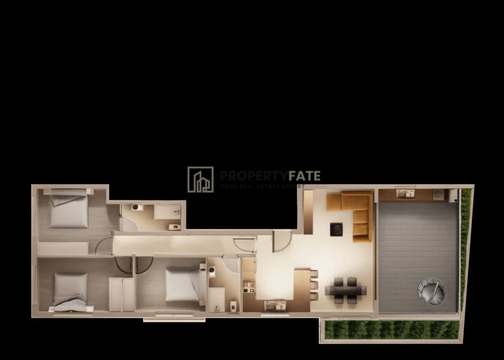 3 Bedroom Apartment for Sale in Limassol – Agia Zoni