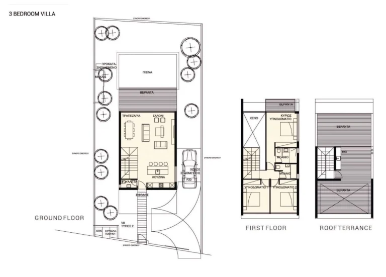 3 Bedroom House for Sale in Paphos – Agios Theodoros