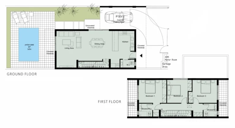 3 Bedroom House for Sale in Paphos – Agios Theodoros