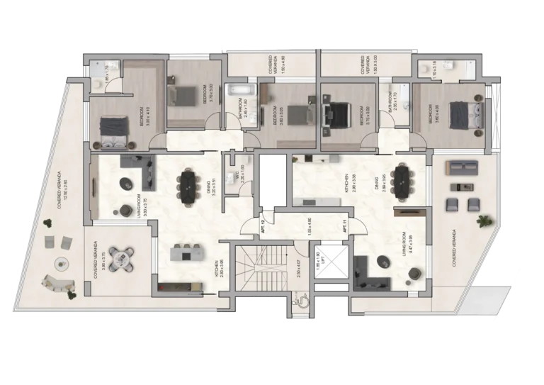 3 Bedroom Apartment for Sale in Limassol – Agios Athanasios