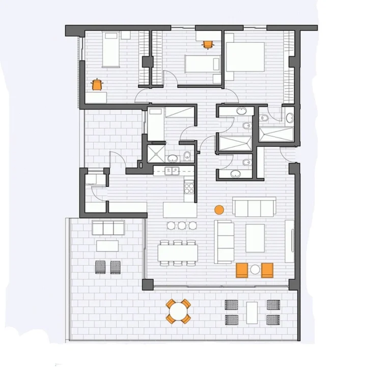 4 Bedroom Apartment for Sale in Nicosia District