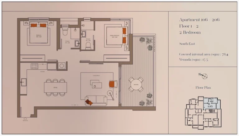 2 Bedroom Apartment for Sale in Larnaca – Agios Nikolaos, Limassol District