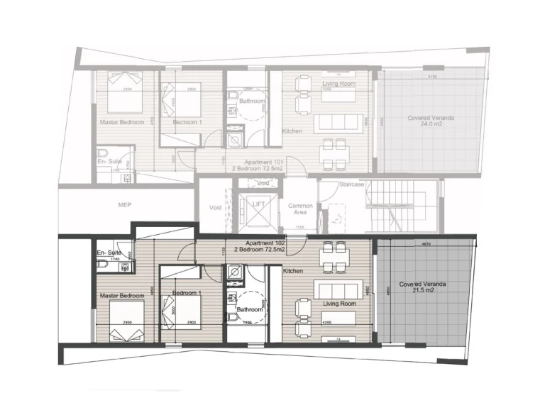 2 Bedroom Apartment for Sale in Limassol – Agia Zoni